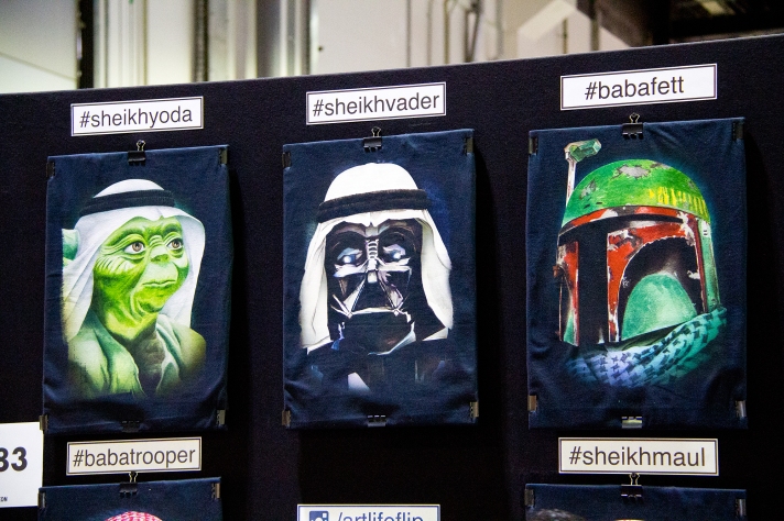 Art at Middle East Film & Comic Con